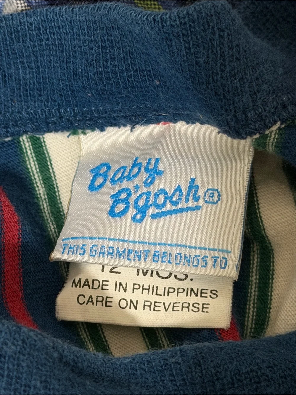 Vintage OshKosh B’gosh Striped Romper 12M